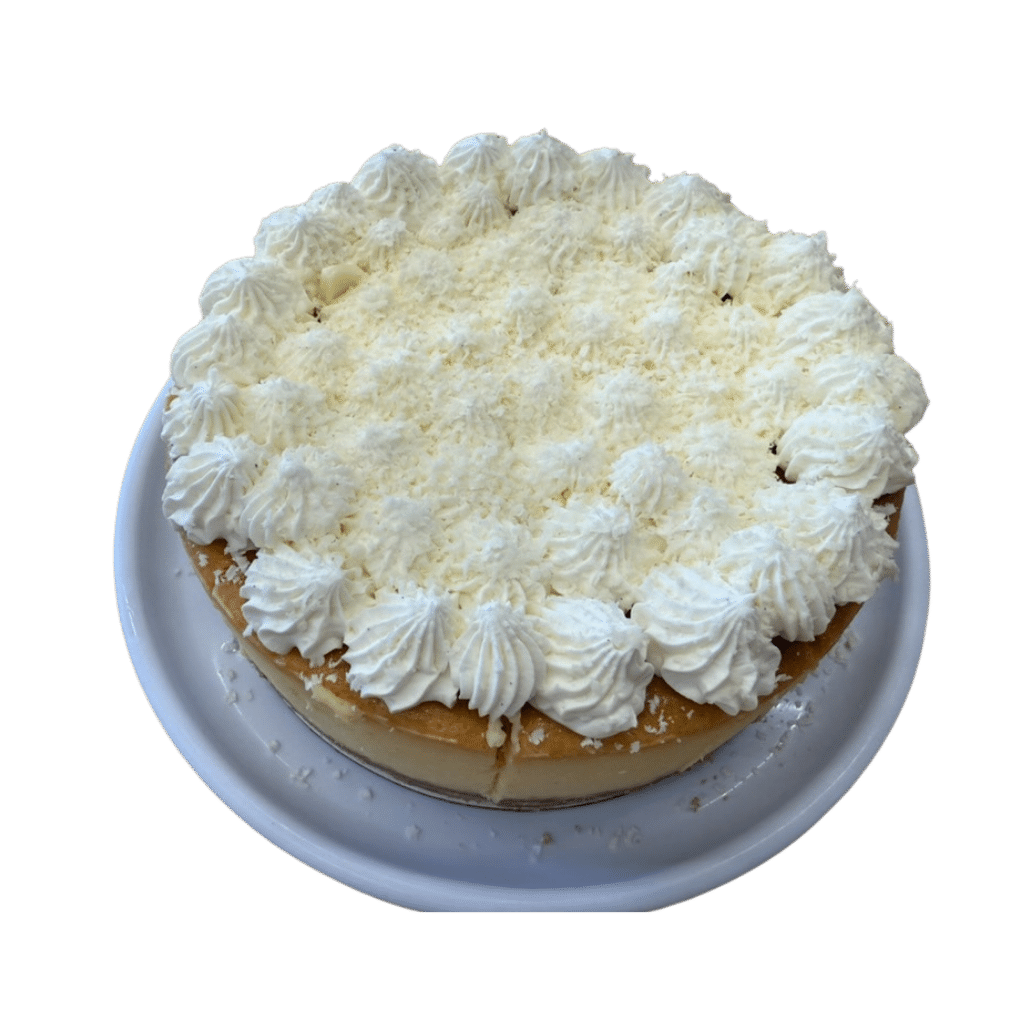 Raspberry White Chocolate Cheesecake